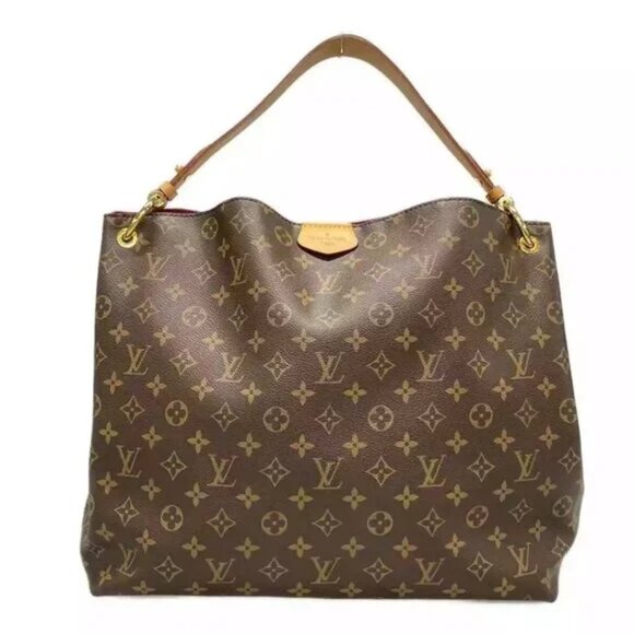 Louis Vuitton Handbags - Authentic LOUIS VUITTON Graceful MM M43703 Monogram Canvas Monogram 1222-091224